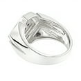 thumbnail image 2 of 14K Yellow Rose or White Gold Sapphire Mens Ring 0.25ct (White Gold Size 11.5), 2 of 3