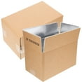 thumbnail image 1 of Dsseng 2pcs Insulated Packaging Box Cold Shipping Container Freezer Food Cooler Box Reusable Seafood Cooler Large Insulated Carton Box for Packing  Moving, 1 of 8