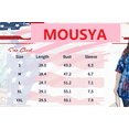 thumbnail image 4 of DEXIO Plus Size American Flag Shirt Women Cold Shoulder Shirt 4th of July Tops Funny Patriotic Memorial Day Tops,5X, 4 of 8