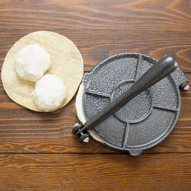 8" Tortilla PressFlatbread Roti MakerAuthentic Pataconera Tortilla