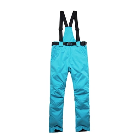 AherBiu Women s Snow Pants Ski Jumpsuits Waterproof Insulated Winter Snowboard Suspenders with Adjustable Strap