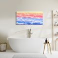 thumbnail image 4 of Erosebridal Dreamy Rainbow Paintings Wall Decor Bathroom, Colorful Cloud Wall Hanging Decor for Living Room 38x19, Girls Bedroom Decor, 4 of 7