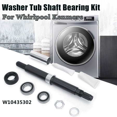 - W10435302 Washer Tub Shaft Bearing Kit For Whirlpool Kenmore PS3503261 AP5325033