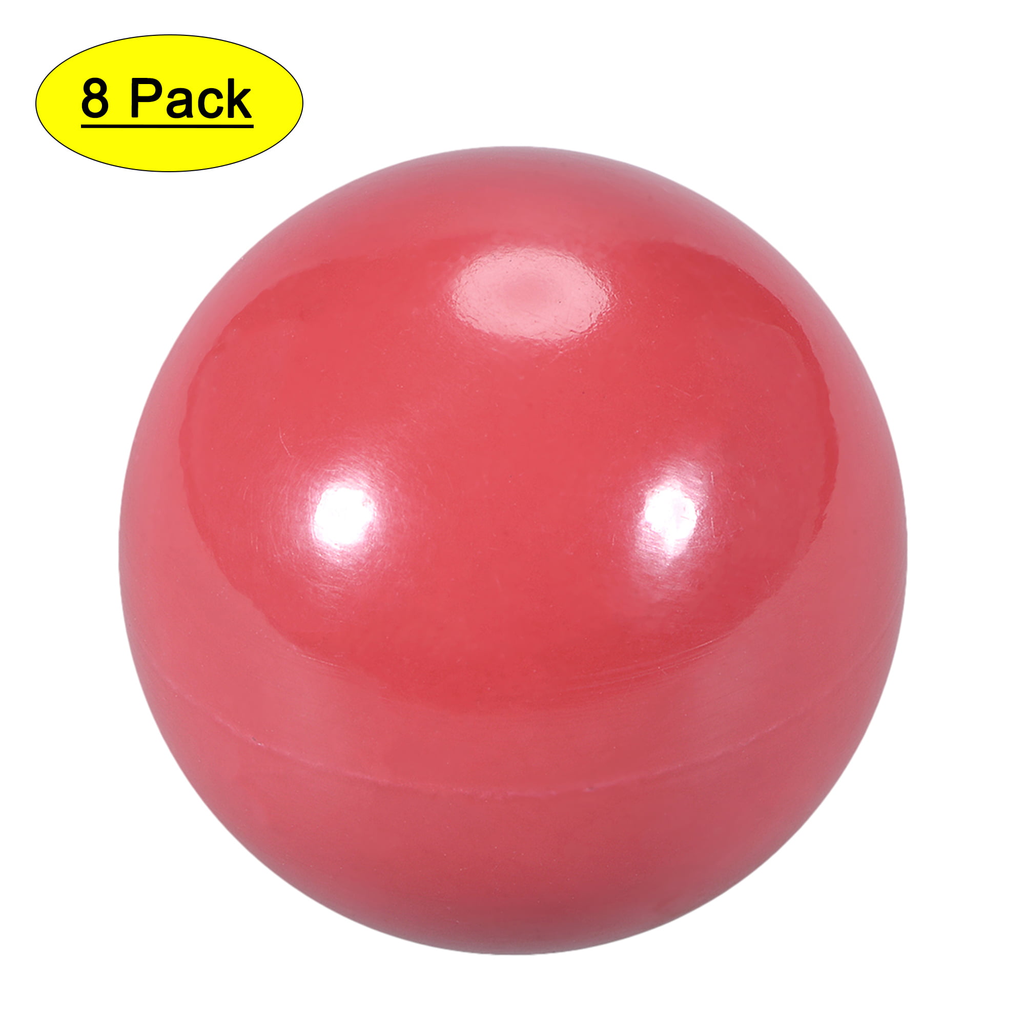 10 Pcs Thermoset Ball Knob M8 Female Thread Machine Handle 32mm Diameter Red 