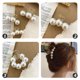 thumbnail image 5 of 3 pinzas para el pelo con perlas, pinzas para la parte trasera del pelo, soporte para cola de caballo, herramientas para peinar el cabello, 5 of 5