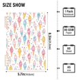 thumbnail image 2 of FORMRS 1-Subject Spiral Notebook 8" x 5" College Ruled 60 Refillable Sheet A5 Hard Cover, 2 Pack, Colorful Ice Cream Pattern, 2 of 7
