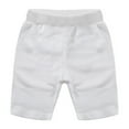 thumbnail image 4 of URMAGIC 3 Pack Boys Summer 100% Cotton Knit Sports Shorts, Toddler Kids Casual Pull-On Soft Shorts 2-10 Years, 4 of 6