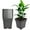 5 gallons Black, variant on LABLT Square Nursery Pots Plant Pots Grow Pots Nursery Container Fit for Planting Soil Plants 0.63 Gallon 10Pcs