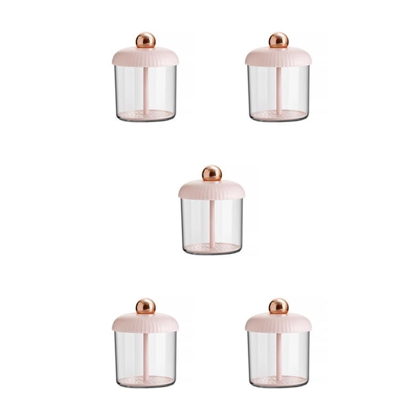 Moyic Fabricante de espuma Limpieza facial del cuerpo Bubbler Gel de ducha Botella de espuma Herramientas Cuidado de la piel Accesorios de Oro rosado 5Conjunto