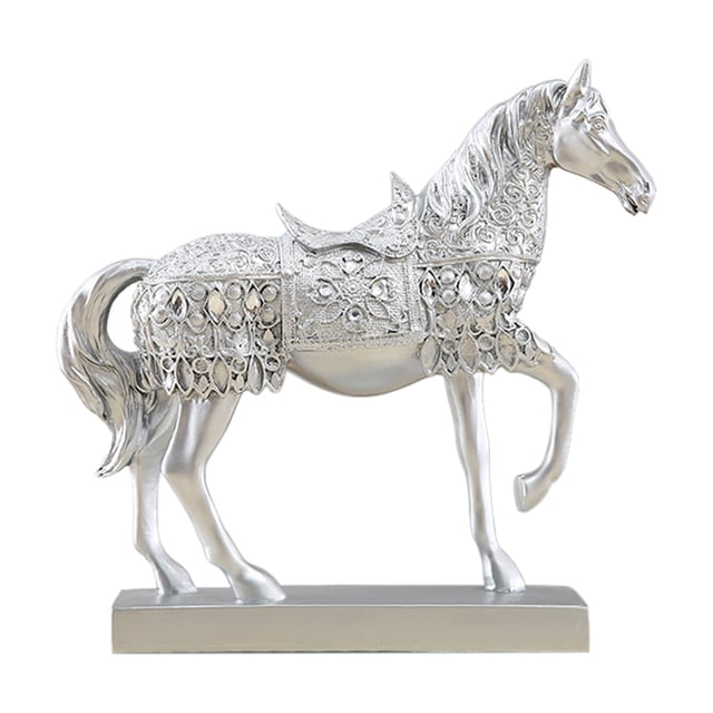 Regalos Día de la Madre Día de San Valentín DeCor Decoración Del Hogar Escritorio Caballo Plano Joyería Resina Artesanías Aniversario de la Madre Boda Cumpleaños de San Valentín