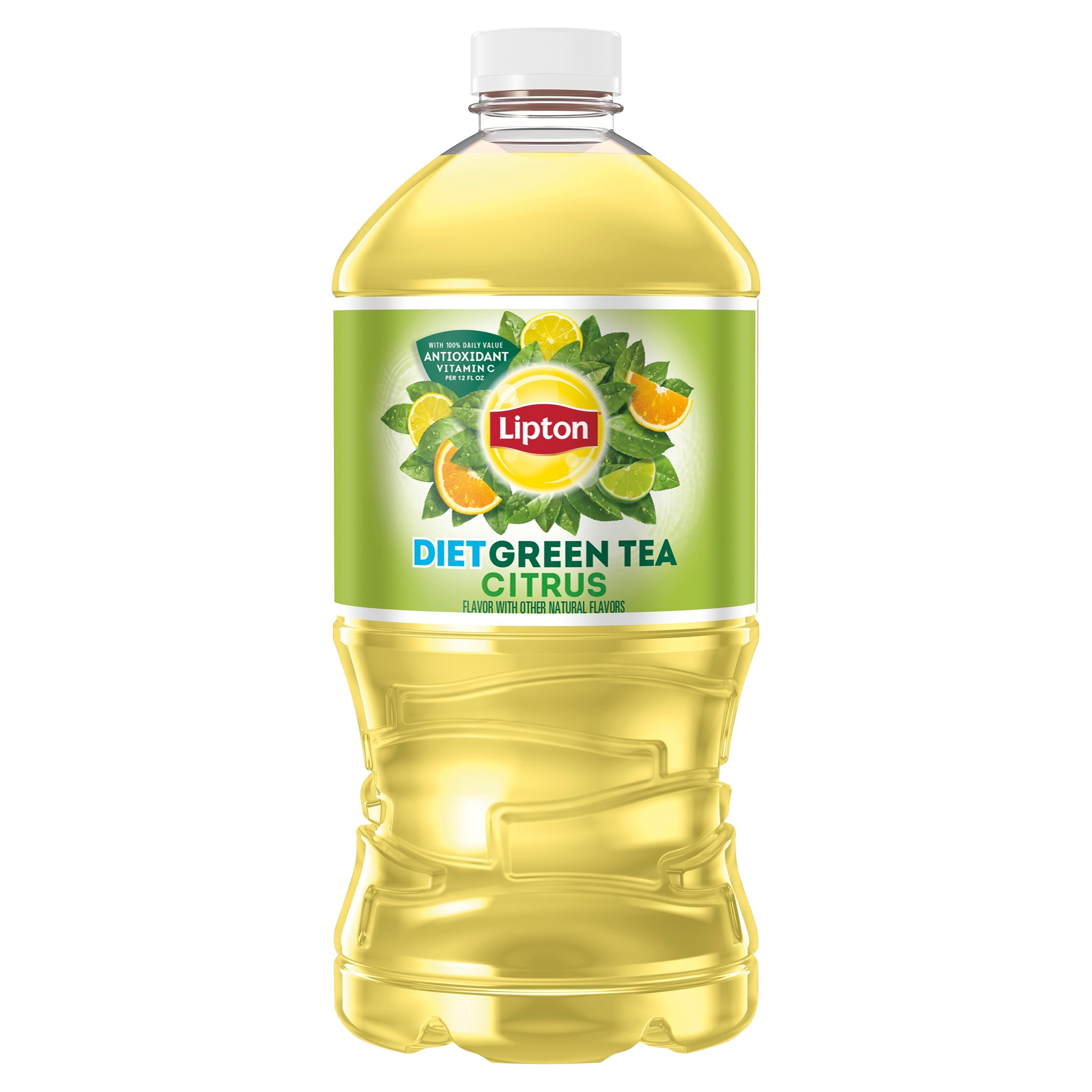 Lipton Diet Green Tea Citrus Iced Tea, 64 oz Bottle
