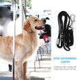 thumbnail image 1 of Luxshiny 2pcs Pet Grooming Table Ropes Black Polypropylene Quick-release Slide for Pet Owners, 1 of 8
