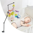 thumbnail image 2 of 27 Inch Bed Support Wooden Crib Mobile Arm for Nursery Decoration with 360° Rotating Holder to Toys and Baby Toy Mobiles, 2 of 5