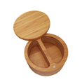 thumbnail image 3 of Divided Compartments Spice Seasoning Box Bowl Bamboo for Restaurant Cooking, 3 of 9