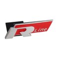 thumbnail image 1 of 1pc 3D Car Front Grille Emblem Side Rear Trunk Badge Sticker for VW R Rline Logo Golf 7 5 4 6 Passat B6 Mk4 Tiguan Mk7 Scirocco MSRD -Rline -grille 1pc, 1 of 6