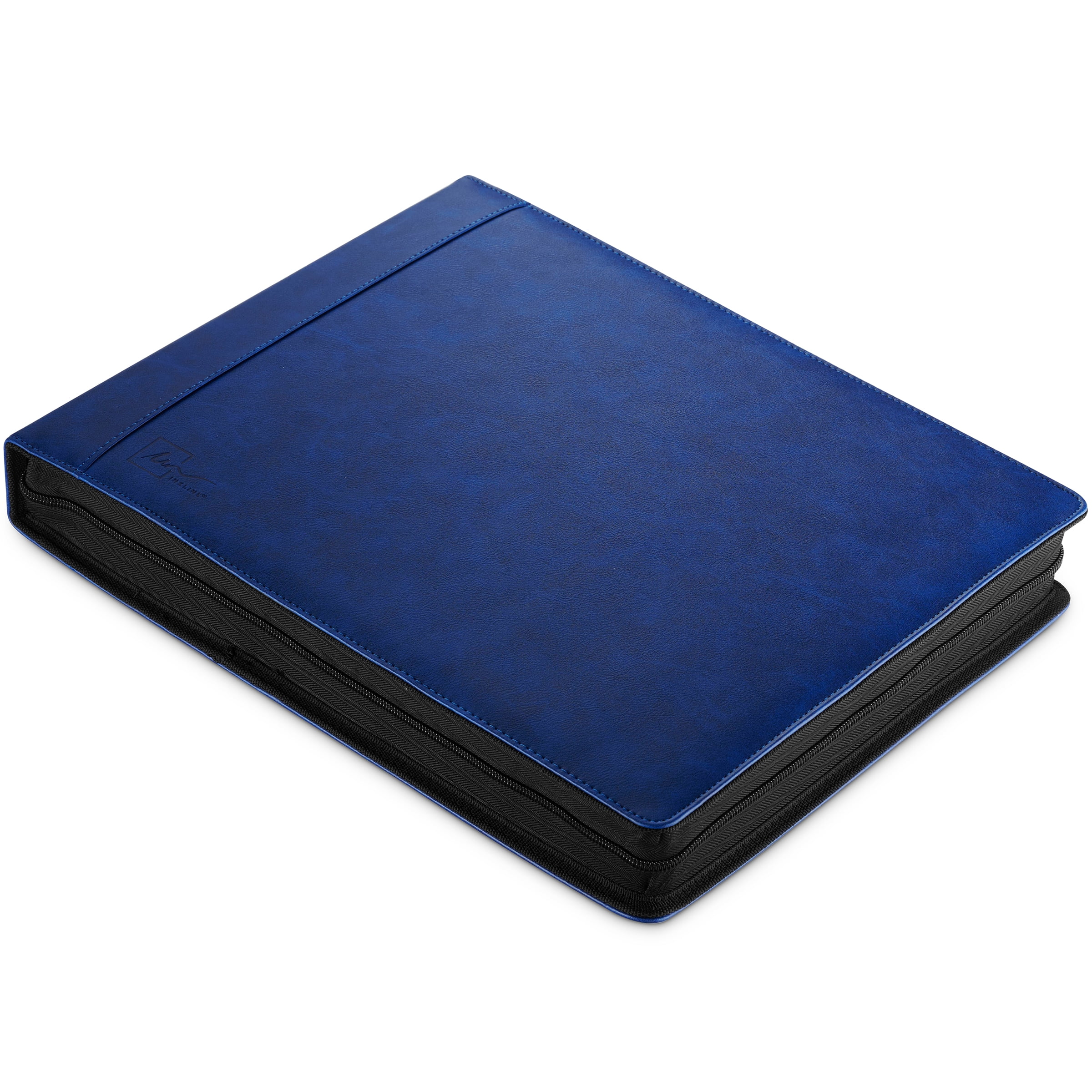 Inkline 7-Ring Check Binder 500 Check Capacity Portfolio Organizer, 9" x 13" Navy