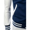 thumbnail image 4 of FashionOutfit Men's Stylish High Quality Fabric Baseball Jacket, 4 of 4