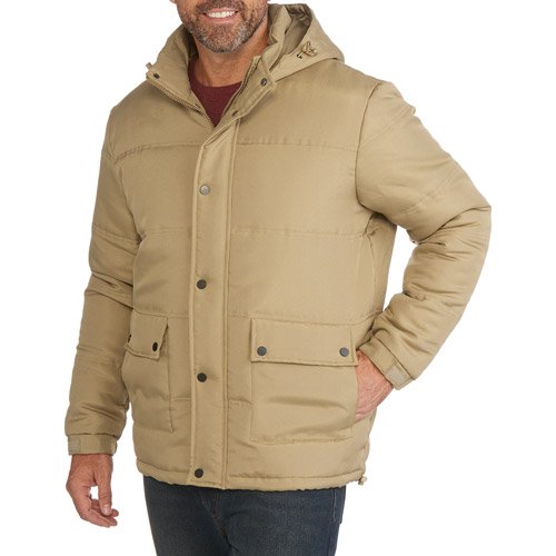 ^^big Men's Hooded Military Jacket