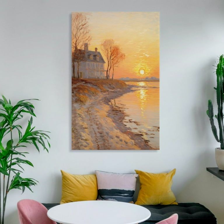 Alfred Sisley Print Painting (48) Artworks Canvas Poster Room