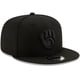 thumbnail image 3 of New Era MLB 9FIFTY Gorra ajustable con logo primario del equipo, color negro, talla única - Milwaukee Brewers Black, 3 of 5