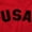 Red, variant on United States of America USA Patriot Unisex Plus Fleece Graphic Hoodie Brisco Brands 4X
