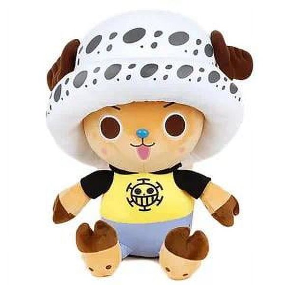 One Piece Chopper Plush Toy White Soft Toys Home Decoration Children'S Playmates 13.78 inch