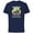 Navy, variant on Star Wars The Mandalorian and Grogu #1 Dad in the Galaxy - Short Sleeve Cotton T-Shirt for Adults - Customized-Black