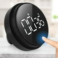 thumbnail image 3 of EIMELI Kitchen Timer Magnetic Rotary Digital Timer Battery Operated Countdown Countup Timer with Large LED Display 3 Volume Adjustment Portable Cooking Visual Timer for Home Kitchen, 3 of 11
