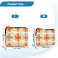 thumbnail image 4 of FORMRS 13-13.3 inch Laptop Sleeve Case Soft Carrying Quilted Computer Bag Cover, Beige Geometric Pattern, 4 of 7