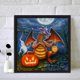thumbnail image 3 of Cuadros Decorativos Divertida pintura de dinosaurio 5D Diamond Full Round Drill Home Decor (E1300) Likrtyny embutido en tela, 3 of 9