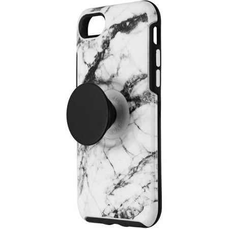 OtterBox Symmetry Series Case for iPhone SE 3rd & 2nd Gen/8/7 - White Marble