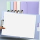 thumbnail image 5 of Carpeta de archivos A3 individual, portadocumentos de plástico con clip para exámenes, portafolios de almacenamiento para oficina escolar, tamaño carta, de plástico., 5 of 6