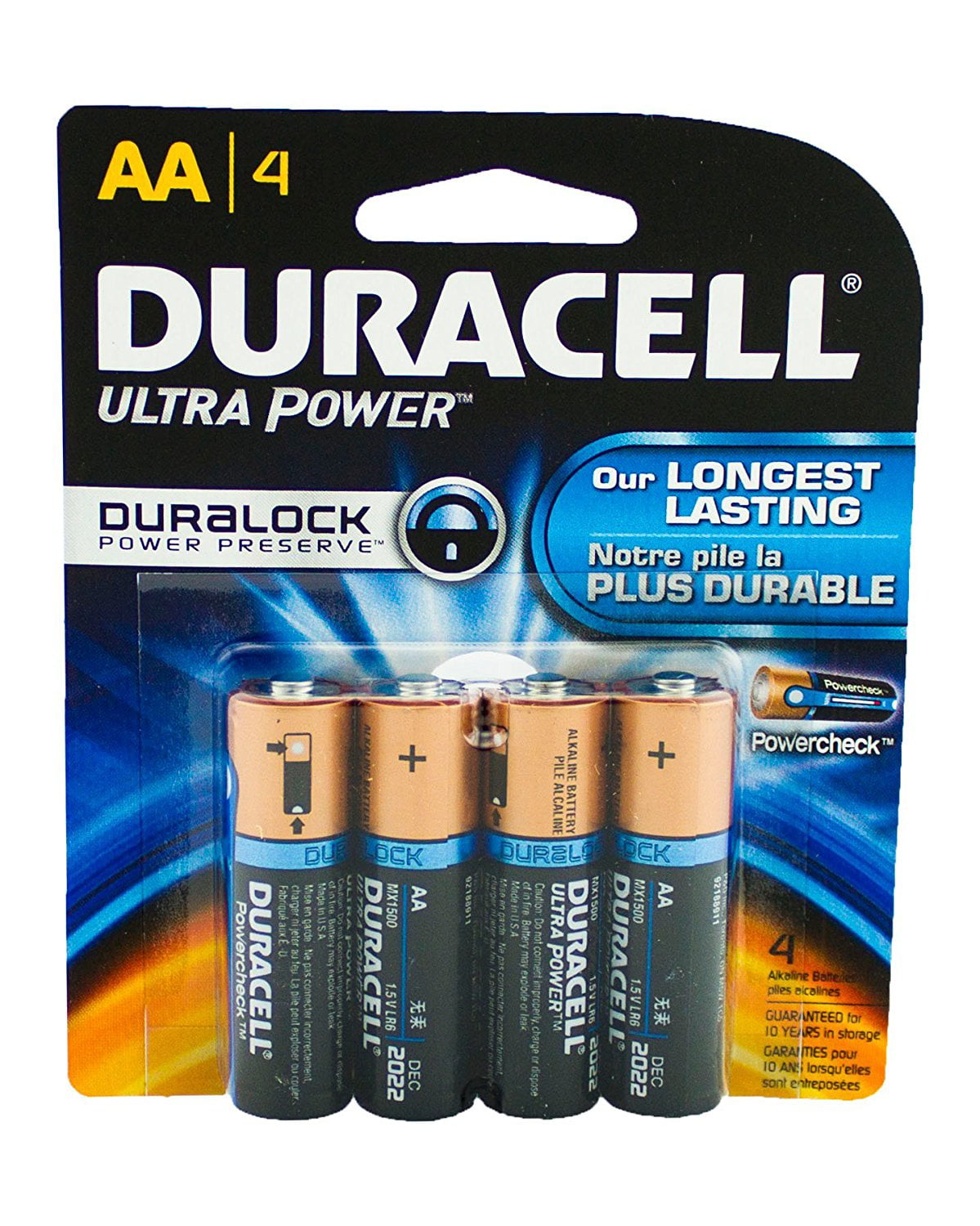 Duracell Recharge Ultra AA 2500 mAh (par 4) - Pile & chargeur - LDLC