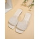 thumbnail image 5 of Women's Flat Sandals Plus Size Summer Beach Slippers With Rhinestone Decoration, 5 of 5