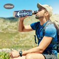 thumbnail image 6 of Yayeee 20oz Insulated Water Bottle Double Wall Stainless Steel with Flip Straw Lid, Blue Anchor, 6 of 7