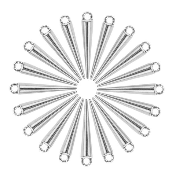 OUNONA Jewelry Making Kit with 20 Conical Cone Beads for Crafting and Accessories