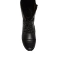 thumbnail image 2 of Bota Steve Madden Troopa para mujer, piel negra, 7.5US, 2 of 5