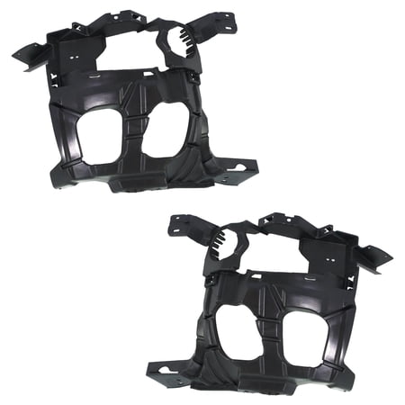 Pair Front Driving Light Bracket Set Compatible with 2008-2012 Buick Enclave Base 3.6L (12) CX 3.6L (08-11) CXL (08-11) V6 LLT LFX 25878274 GM2564100 GM2565100 25878273