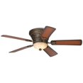 thumbnail image 2 of Casa Vieja 52" Ancestry Vintage Indoor Ceiling Fan 5 Blade LED Light Remote Control Golden Bronze Motor Bedroom Living Room Hugger, 2 of 8