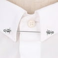 thumbnail image 5 of Fashion Men's Shirt Collar Bar Tie Clip, 70mm Gift Formal Copper Accessory Tie, 5 of 6