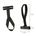 2 Pcs Under Hood Quick Loop Kayak Canoe Boat Tie Down Anchor Point Straps Black