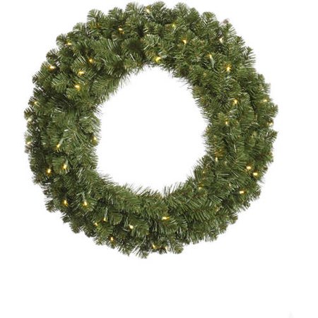 Vickerman 36" Grand Teton Wreath 100 Warm White LED