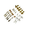 thumbnail image 1 of braveheart Trumpet Spit Valve Replacement Parts for Instrument Key Water 5pcs Brass Baritone Repairing 1 Set Repair Tools Water Keys 5.3cm, 1 of 6