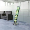 thumbnail image 3 of 10-Tier Brochure Holder Book Display Shelf Floor-Standing Magazine Rack Brochure Rack Book Shelf, 3 of 22
