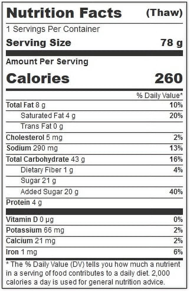 Sky Blue Foods Individually Wrapped Whole Grain Breakfast Cluster, 2.75 Ounce -- 72 per case