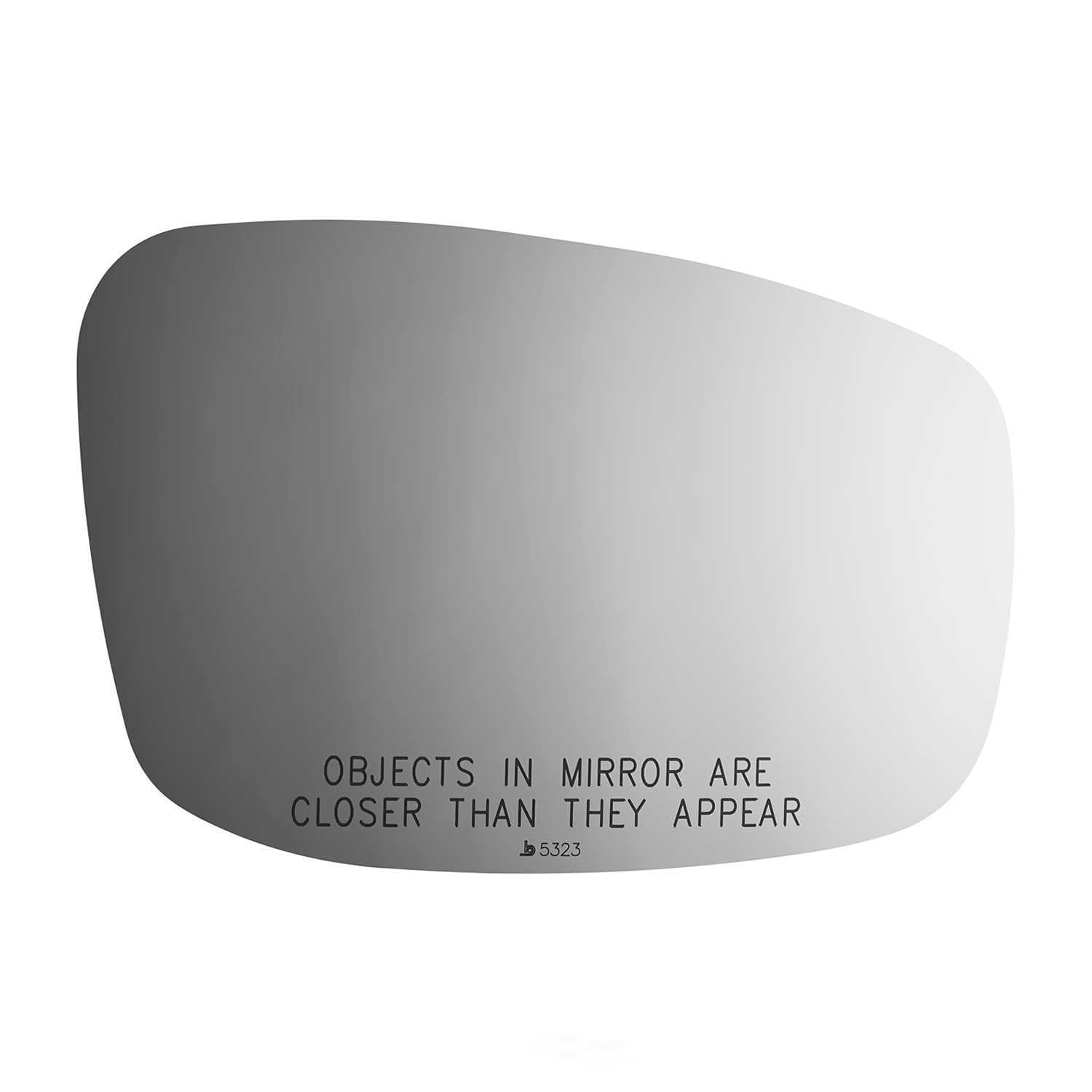 Burco Side View Mirror Replacement Glass - Clear Glass - 5323