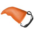 thumbnail image 4 of Mochila con forma de aleta de pez, ligera, disfraz de pez para club, vacaciones y festivales. Naranja, 4 of 7