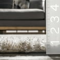 thumbnail image 3 of nuLOOM Brooke Shag Tasseled Area Rug, 12' x 16', Ivory, 3 of 9