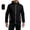 Black, variant on Unisex Reflective Zip-Up Hoodie with Storage Pouch - Lightweight Quick-Dry Windbreaker Jacket for Running, Cycling & Fishing, Breathable UV Sun Protection Sportswear Black L