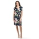 thumbnail image 5 of Vestido floreado manga volantes Roman Fashion /Juvenil, 8867-11 (Marino flores) azul marino G, 5 of 5